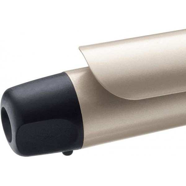 Remington 컬링 아이언 Pro Soft Curl CI6325, 25mm, 정전기 방지 세라믹 토르말린 코팅, 블랙/크림