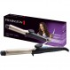 Remington 컬링 아이언 Pro Soft Curl CI6325, 25mm, 정전기 방지 세라믹 토르말린 코팅, 블랙/크림