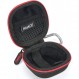 Beats Fit Pro 이어폰과 호환되는 RAIACE 하드 쉘 보관 케이스 보호용 여행용 휴대용 케이스.-블랙(블랙 라이닝)