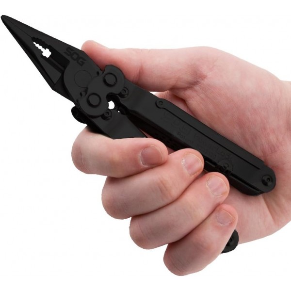 SOG 4004837-SSI PowerLock EOD Black Oxide 18 Piece Multi Tool - multi, N/A