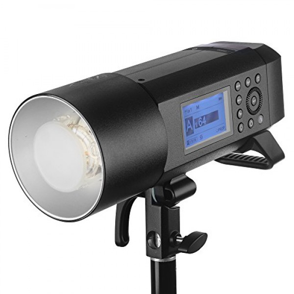 GODOX AD400PRO 400Ws GN72 TTL 1/8000s HSS 2.4G X 시스템 올인원 실외 플래시 스피드라이트 스트로브 라이트, 배터리로 작동되는 모노라이트, 390 최대 전력 팝, 30W LED 모델링 램프,