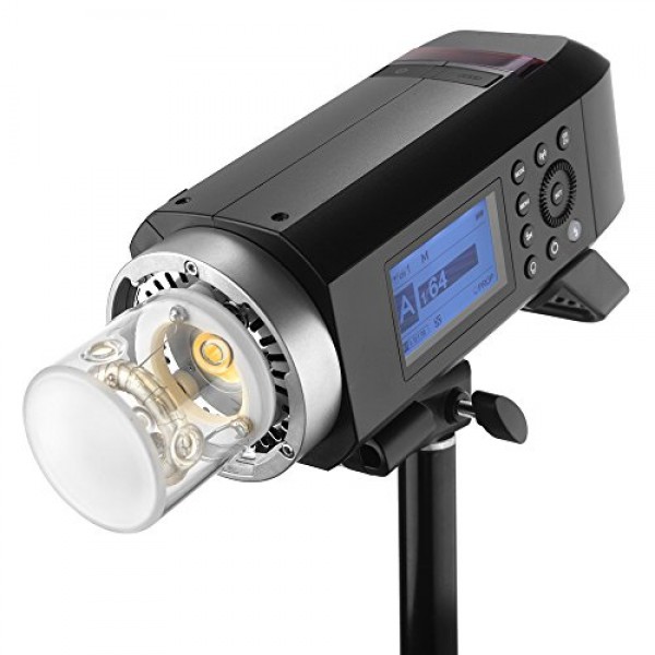 GODOX AD400PRO 400Ws GN72 TTL 1/8000s HSS 2.4G X 시스템 올인원 실외 플래시 스피드라이트 스트로브 라이트, 배터리로 작동되는 모노라이트, 390 최대 전력 팝, 30W LED 모델링 램프,