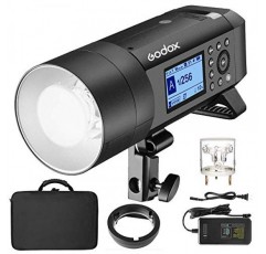 GODOX AD400PRO 400Ws GN72 TTL 1/8000s HSS 2.4G X 시스템 올인원 실외 플래시 스피드라이트 스트로브 라이트, 배터리로 작동되는 모노라이트, 390 최대 전력 팝, 30W LED 모델링 램프,