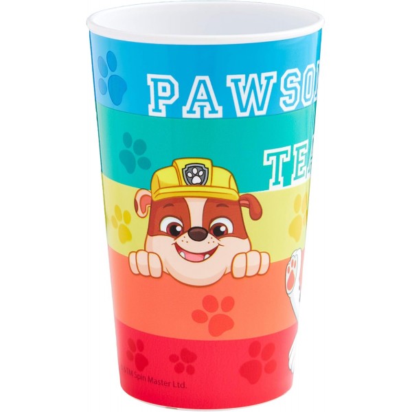 PAW Patrol Kids 식기 세트 – 3피스 어린이용 재사용 가능한 PP 접시, 그릇 및 컵 세트 – Skye, Chase, Marshall, Rubble 텀블러 및 식사 시간용 식기 세트 – 24개월 이상