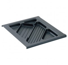 Hettich 9065669 Systema TOP 2000 재료 서랍, EB 392mm, 검정색,