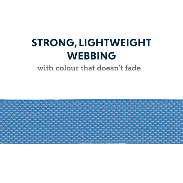 RUFFWEAR Hi & Light Dog Collar, 초강력 및 경량, 강력한 Tubelok 웨빙, 알루미늄 가죽 끈 부착 링 및 버클, 세련된 칼라, Blue Dusk (XS, 23-28cm) 9