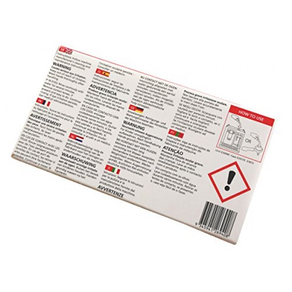 Cafetto S15 고성능 에스프레소 머신 청소 정제(8정 블리스 터)