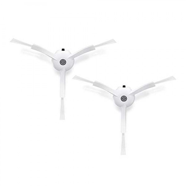 xcivi 교체 부품 키트 Xiaomi MiJia1 1S Roborock Xiaowa S50 S51 S55 S5 E20 E25 C10 T6 T60 T65 로봇 진공 청소기와 호환되는 HEPA 필터, 사이드 브러시 및 롤링 브러시 (5)