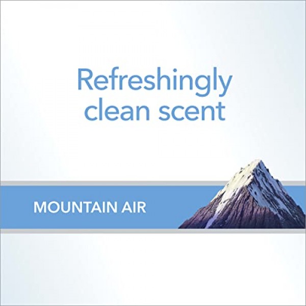 Glad 주방 쓰레기 봉투, Clorox가 포함된 ForceFlexPlus, 13 Gal, Mountain Air, 90 Ct(패키지는 다를 수 있음)