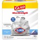 Glad 주방 쓰레기 봉투, Clorox가 포함된 ForceFlexPlus, 13 Gal, Mountain Air, 90 Ct(패키지는 다를 수 있음)