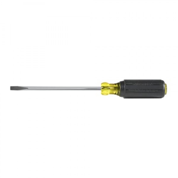 Klein Tools 605-6 1/4인치 캐비닛 팁 드라이버, 고강도, 6인치, 미국산