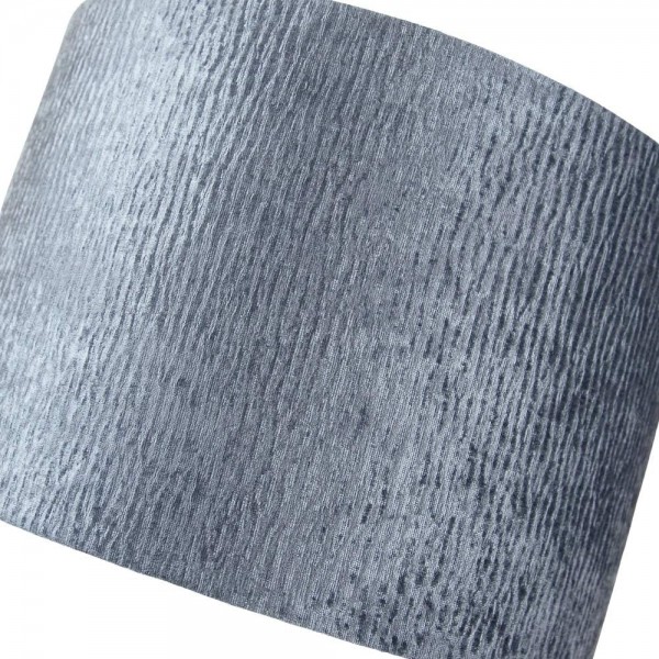 디자이너 Shiny Cobalt Grey Rippled Crushed Effect Velvet 12