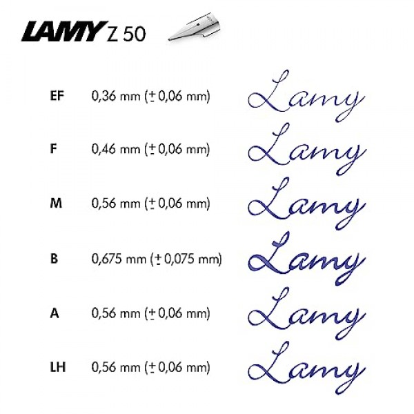 LAMY abc 초보자용 펜촉 만년필 - 블루