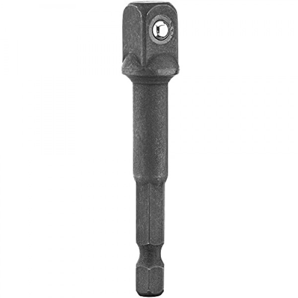 DEWALT DW2542 1/4인치 육각 드라이브-3/8인치 소켓 어댑터, 실버