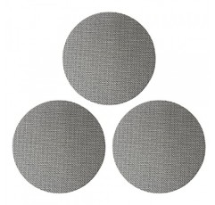 3PCS 전문 53.5mm 커피 퍽 스크린/에스프레소 포터필터 하부 샤워 스크린/콘택트 스크린/재사용 가능한 필터 스크린-1.7mm 두께 150um-스테인레스 스틸