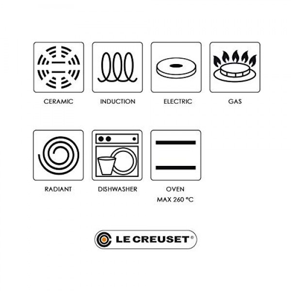Le Creuset 삼겹 스테인리스 스틸 4쿼트 냄비(도우미 손잡이 포함)