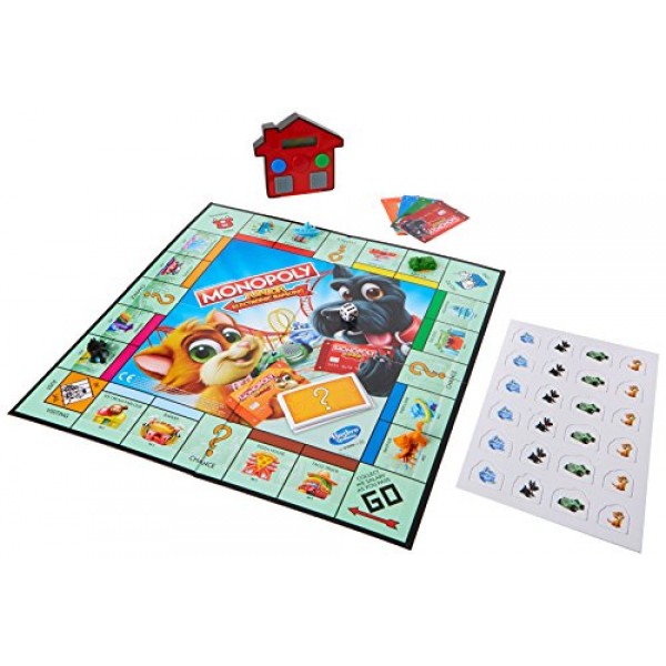 Hasbro Gaming Monopoly 주니어 전자 뱅킹