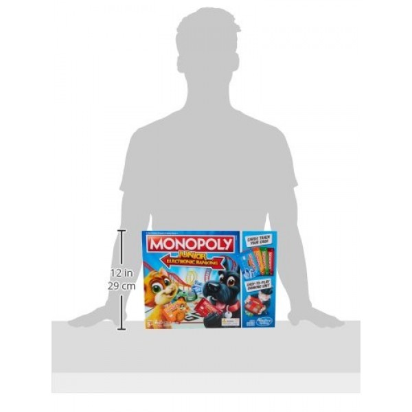 Hasbro Gaming Monopoly 주니어 전자 뱅킹