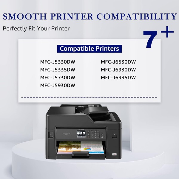 MOOHO LC3219XL 잉크 카트리지 Brother LC3219XL LC3217 MFC-J6930DW MFC-J5335DW MFC-J6530DW MFC-J5330DW MFC-J5730DW MFC-J5730DW MFC-J693와 호환 가능