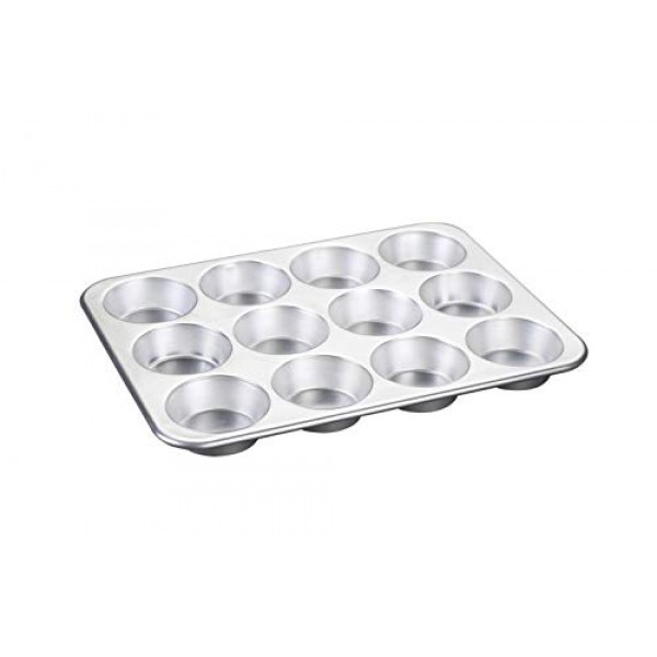 Nordic Ware 3피스 베이커즈 딜라이트 세트 + Nordic Ware 천연 알루미늄 상업용 머핀 팬, 12컵