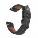 WOUKUP 퀵 릴리스 스웨이드 가죽 시계 밴드 남성용 빈티지 시계 밴드 시계 스트랩 18mm 19mm 20mm 21mm 22mm 24mm