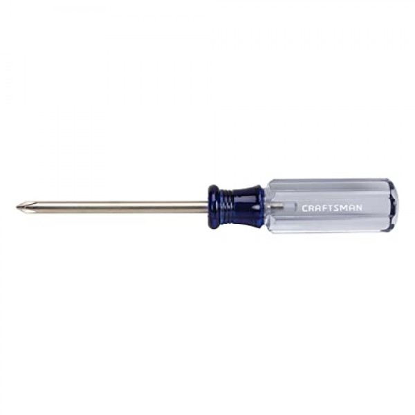 CRAFTSMAN 십자 드라이버 #1 x 3인치, 아세테이트 손잡이(CMHT65002)