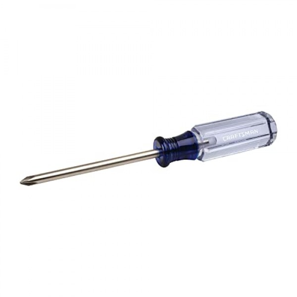 CRAFTSMAN 십자 드라이버 #1 x 3인치, 아세테이트 손잡이(CMHT65002)