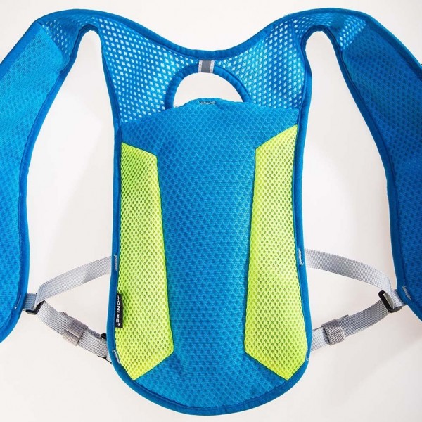 AONIJIE Professional 5.5L 야외 수화 팩 Mochilas Trail Marathoner 러닝 레이싱 수화 조끼 Blue One Size
