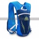 AONIJIE Professional 5.5L 야외 수화 팩 Mochilas Trail Marathoner 러닝 레이싱 수화 조끼 Blue One Size