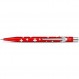 Caran d'Ache Metal-X Basic 0844.253 스위스 국기 금속 케이스가 있는 리드 홀더 0.7mm 연필 리드 길이 12.5cm