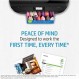 HP 62 검정 잉크 카트리지 트윈 팩 및 잉크 트레이더 무료 재활용품 팩