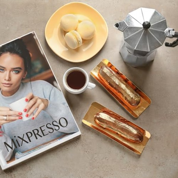 Mixpresso 알루미늄 모카 스토브 커피 메이커, 가스용 모카 포트 커피 메이커, 전기 스토브 탑, 클래식 이탈리안 커피 메이커, 에스프레소 메이커 스토브 탑, 캠핑 포트 3 