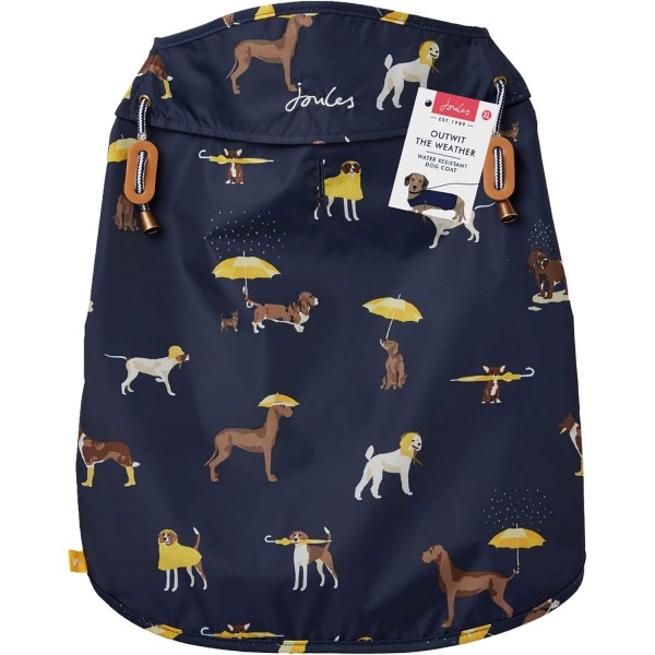 Rosewood Joules Dog Rain Jacket 방수 네이비 블루 사이즈 XL