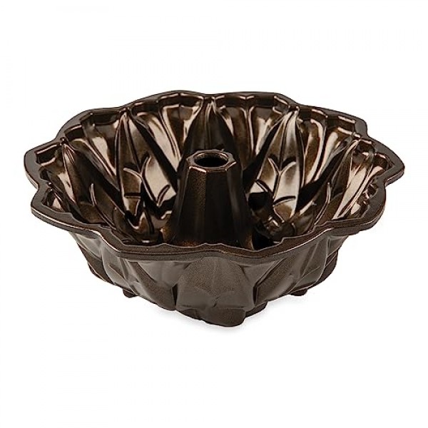 Nordic Ware Harvest Leaves 번트 팬, 브론즈