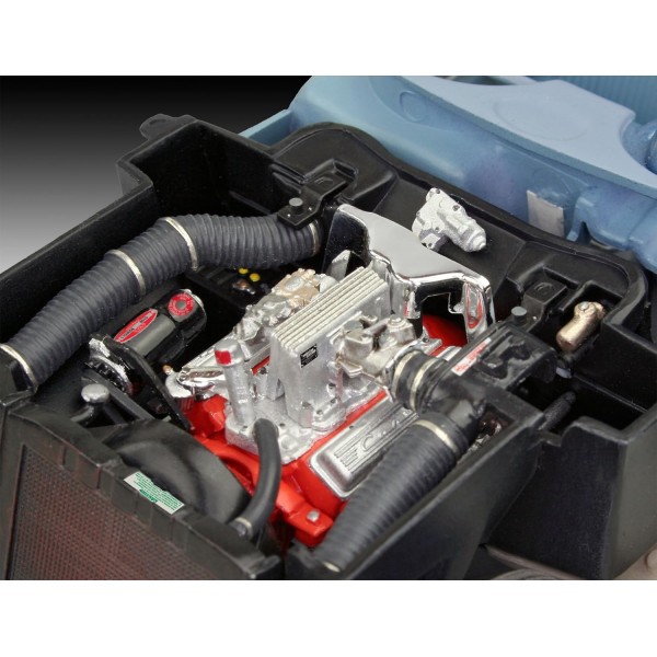 Revell 12 Voiture 67037 58 Corvette 로드스터 자동차 모델 키트 1:25