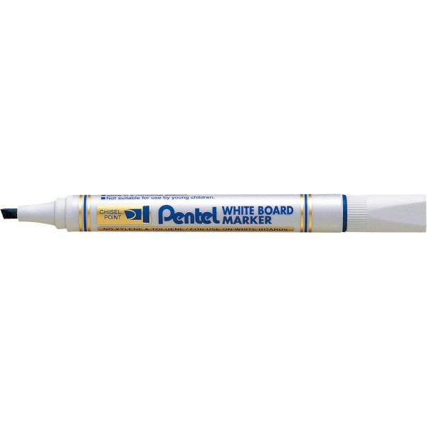펜텔 MW86-CE 치즐 팁 마커 4.5mm 블루 12개 로트 드 12 블루