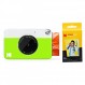 Kodak Printomatic 디지털 즉석 인쇄 카메라(네온 그린) 및 Kodak 2ʺx3ʺ 프리미엄 ZINK 인화지(50매)
