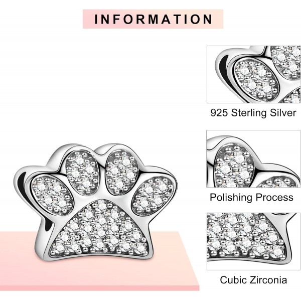 La Menars Shining Infinite Heart Pendant 925 Silver Charm for Bracelets 가장 친한 친구 비즈 여성용 목걸이 매달려 발렌타인 데이 생일 크리스마스 선물 개 발 참
