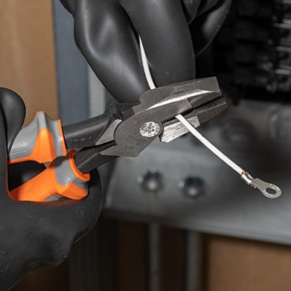 Klein Tools 9421R 1000V 절연 플라이어 도구 세트(플라이어 3쌍, 케이블 커터, 와이어 스트리퍼 및 스크루드라이버 2개 포함), 7피스
