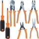 Klein Tools 9421R 1000V 절연 플라이어 도구 세트(플라이어 3쌍, 케이블 커터, 와이어 스트리퍼 및 스크루드라이버 2개 포함), 7피스