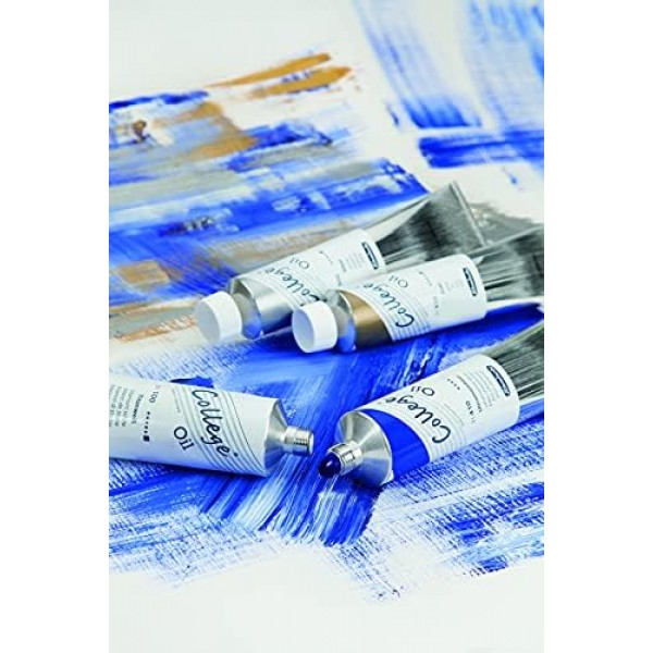 Schmincke - College Oil, Portrait in 200ml 튜브, 31130015, 아티스트 오일 색상, 입증된 아티스트 안료 및 천연 식물성 오일, 우수한 내광성 130 Portrait 200ml(1팩)