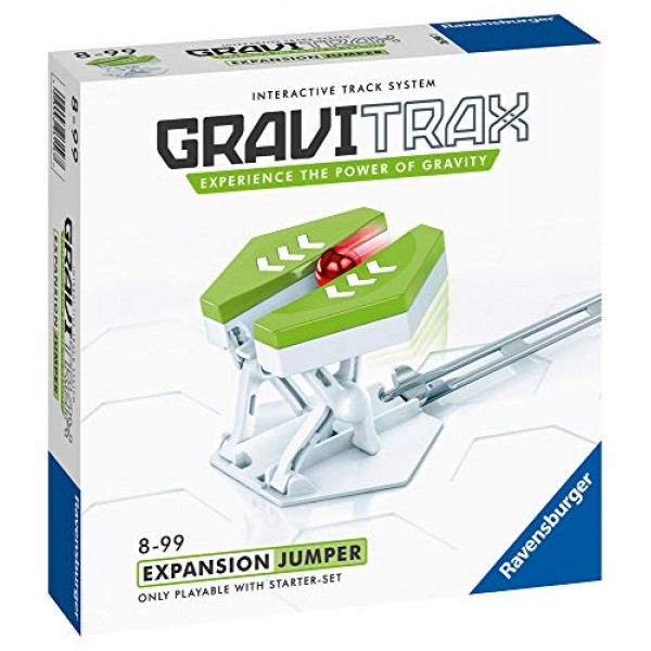Ravensburger GraviTrax 점퍼 액세서리 - 8세 이상 남아 및 여아를 위한 Marble Run 및 STEM 장난감 - 2019년 올해의 장난감 최종 후보 GraviTrax 확장