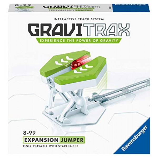 Ravensburger GraviTrax 점퍼 액세서리 - 8세 이상 남아 및 여아를 위한 Marble Run 및 STEM 장난감 - 2019년 올해의 장난감 최종 후보 GraviTrax 확장