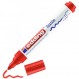 edding 4500 텍스타일 마커 - 빨간색 - 펜 1개 - 원형 펜촉 2-3mm - 텍스타일 그림용 영구 패브릭 마커, 최대 60°C까지 세탁 가능 - 패브릭 레터링용 마커 펜