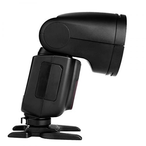Nikon 카메라, 2.4G 무선 TTL HSS 스피드라이트, 1.5초 재활용 시간, 2600mAh 리튬 이온 배터리, 480회 최대 전력 촬영, 76Ws 스피드라이트 라이트(Godox V1N)와 호환되는 Godox V1-N 원