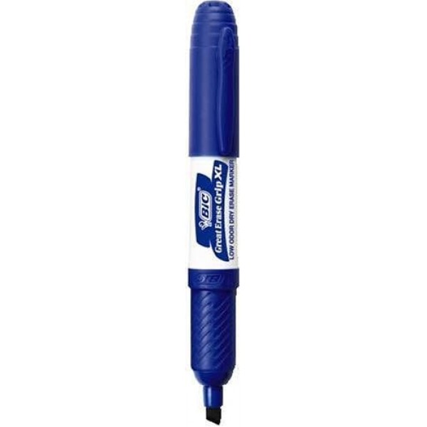Bic Great Erase Grip XL Dry Erase 마커, 파란색, 12 마커(12 마커 3개 패키지)