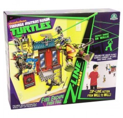 TORTUGAS NINJA - Playset Z Line Feuerleiter(Giochi Preziosi 95040)