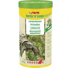 sera Herbs and Loops Nature 1,000ml(120g) - 종에 적합한 다양한 맛있는 허브 및 Raffy Vital Nature 1,000ml(190g) - 초식성 파충류를 위한 다양한 허브 Raffy Vital Nature 번들 1,000ml