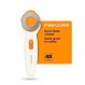 Fiskars 직물용 45mm 로터리 커터 - 프리미엄 스틱 로터리 커터 - 공예 용품 - 공예, 봉제 및 퀼팅 프로젝트 - 화이트