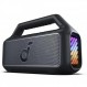 soundcore Boom 2 실외 스피커, 80W, 서브우퍼, BassUp 2.0, 24H 재생 시간, IPX7 방수, 플로팅 가능, RGB 조명, USB-C, 맞춤형 EQ, Bluetooth 5.3, 야외용, 캠핑, 해변 및 뒷마당용 휴대용